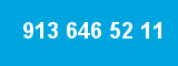 913 646 52 11 913 646 52 11